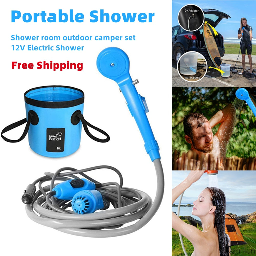 Portable Camping Shower 12v